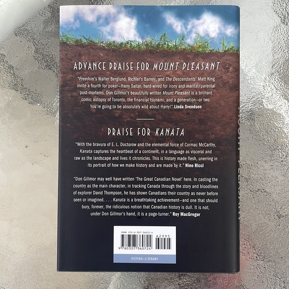 Mount Pleasant - Don Gilmor. Hardcover. Fiction. - Picture 2 of 8